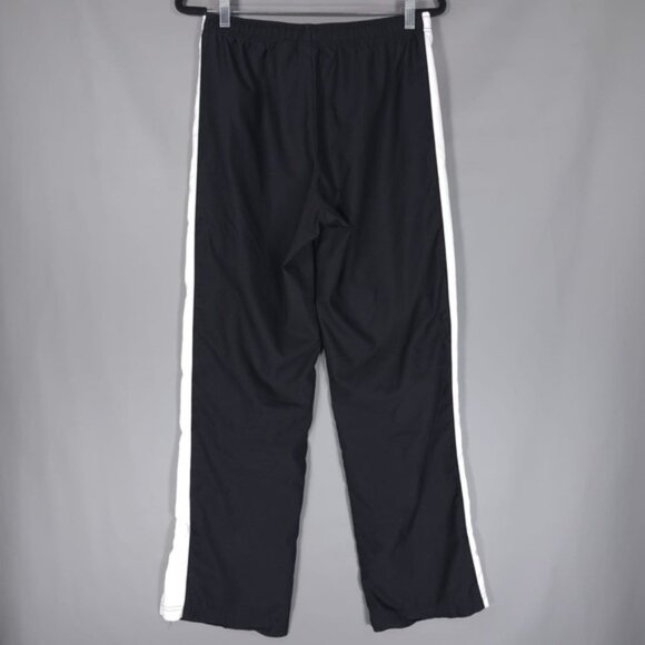 Vintage Nike Windbreaker Track Pants Women’s Drawstring‎ Slit Hem Y2K MEDIUM - Picture 2 of 11